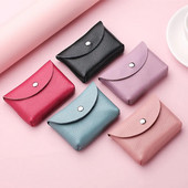 Lielas ietilpības govs ādas sieviešu maki Sieviešu īsie monētu maki Hasp Clutch naudas soma klips Kredīta ID karšu turētāji futrālis rokassomiņa