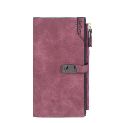 2022. aasta luksusbrändi naiste rahakott Moodne pikad mitme kaardiga rahakotid Trendikas nubuknahast mündikott Retro ühevärviline kaardihoidja