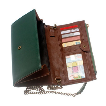 Γυναικείο πορτοφόλι σχεδιαστή μόδας Γυναικείο πορτοφόλι Γυναικείο πορτοφόλι Θήκη για κάρτα με αλυσίδα πορτοφόλι ζώνης