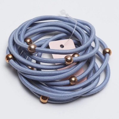 10GAB jaunas meiteņu elastīgās matu gumijas lentes bērniem galvas saites sievietēm matu kaklasaites matu gumija zirgaste matu turētāji matu aksesuāri