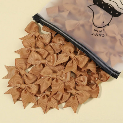 5/10/20gab Mini vienkrāsainas bantes Elastīgas matu lentes bērniem Meitenēm Mazas gumijas joslas matu kaklasaites zirgastes turētājs Matu aksesuāri