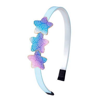 Modes sieviešu matu lente Galvas lente Sirds varavīksnes galvassega Klasiska meiteņu matu aksesuāri DIY turbāna matu lente matu stīpa