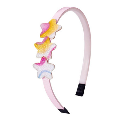 Modes sieviešu matu lente Galvas lente Sirds varavīksnes galvassega Klasiska meiteņu matu aksesuāri DIY turbāna matu lente matu stīpa