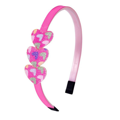 Modes sieviešu matu lente Galvas lente Sirds varavīksnes galvassega Klasiska meiteņu matu aksesuāri DIY turbāna matu lente matu stīpa