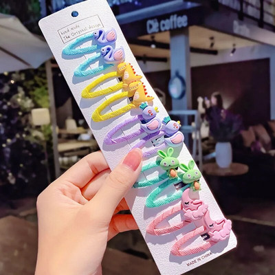 10 tk/komplekt uued tüdrukud armsad multifilmid lilled ükssarvik juuksenõelad lastele armsad juukseklambrid juuksenõelad juuksekaunistused moed juukseaksessuaarid