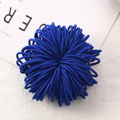 100 tk/partii 3 CM Tüdrukute elastsed juuksepaelad Kummipael Scrunchies Peapael hobusesaba hoidikukumm juustele Lastele Juuste aksessuaarid