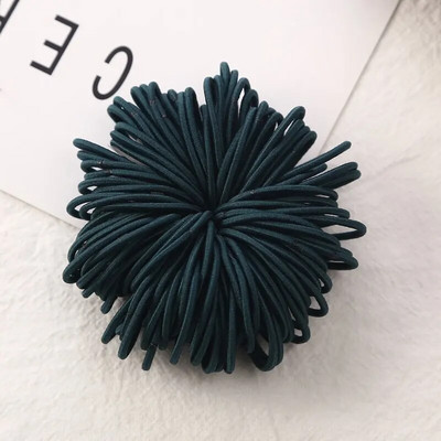 100 tk/partii 3 CM Tüdrukute elastsed juuksepaelad Kummipael Scrunchies Peapael hobusesaba hoidikukumm juustele Lastele Juuste aksessuaarid