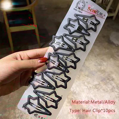 50 vnt/dėžutė Mini plaukų segtukai Vaikiški metaliniai plaukų segtukai, vienspalviai vaikiški plaukų segtukai, kūdikių plaukų segtukai, spalvoti plaukų aksesuarai