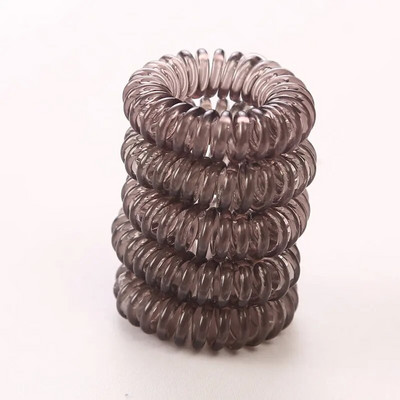 10 tk/partii 3 cm Väikesed juuksenöörid Tüdrukutele Läbipaistvad värvilised elastsed juuksepaelad Lastele hobusesabahoidja Lipsu kummijuuksed Aksessuaarid