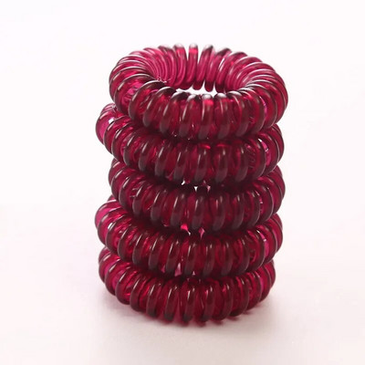 10 tk/partii 3 cm Väikesed juuksenöörid Tüdrukutele Läbipaistvad värvilised elastsed juuksepaelad Lastele hobusesabahoidja Lipsu kummijuuksed Aksessuaarid