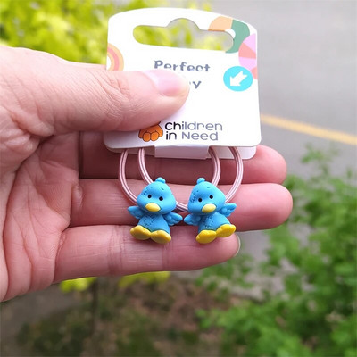 2 bucăți noi drăguț urs și leu prințesă pălărie pentru copii desene animate benzi elastice pentru păr copii frânghii fete accesorii copac bebeluși