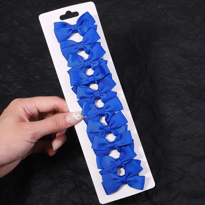 10 tk/komplekt 1,9`` Mini Solid Bows juukseklambrid armsatele beebitüdrukutele Boutique Bowknot juuksenõelad, peakatted, laste juukseaksessuaarid