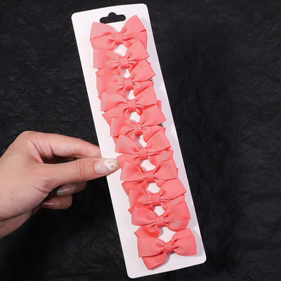 10 tk/komplekt 1,9`` Mini Solid Bows juukseklambrid armsatele beebitüdrukutele Boutique Bowknot juuksenõelad, peakatted, laste juukseaksessuaarid