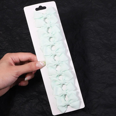 10 tk/komplekt 1,9`` Mini Solid Bows juukseklambrid armsatele beebitüdrukutele Boutique Bowknot juuksenõelad, peakatted, laste juukseaksessuaarid