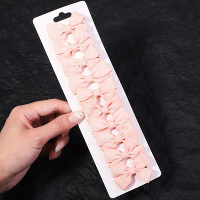 10 tk/komplekt 1,9`` Mini Solid Bows juukseklambrid armsatele beebitüdrukutele Boutique Bowknot juuksenõelad, peakatted, laste juukseaksessuaarid