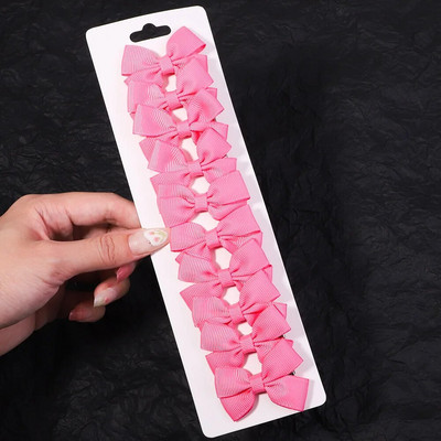 10 tk/komplekt 1,9`` Mini Solid Bows juukseklambrid armsatele beebitüdrukutele Boutique Bowknot juuksenõelad, peakatted, laste juukseaksessuaarid