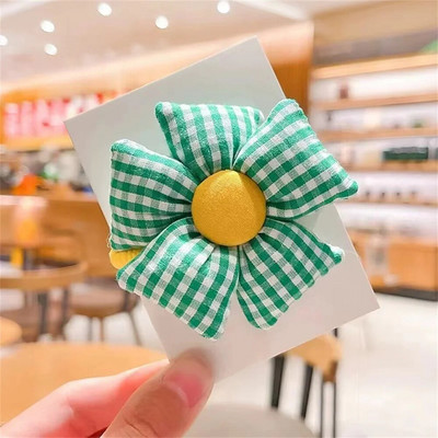 Kummipaelad Tüdrukutele Armsad multifilmid Lilled Liblikad Elastsed Juuksepaelad Pea Tross Hobusesabahoidja Laste Juuste Aksessuaarid