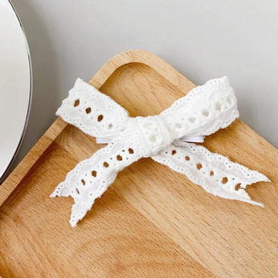Ins Daisy Flower Juukseklambrid Beebitüdrukute Juuksenõelad Lastele Pitsid Valged Baretid Printsess Konksud Väikelaste Kevad Aksessuaarid Korea