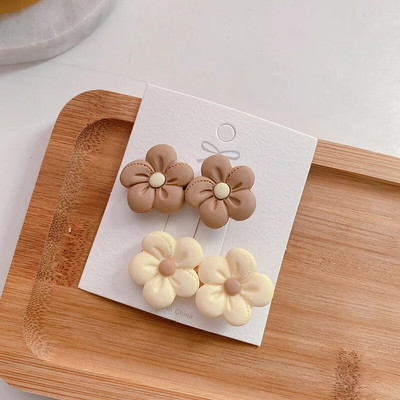 2vnt./rinkinys Madingas animacinis filmukas kūdikiui gėlytėms plaukų segtukas Bb segtukas vaikams plaukų segtukai nėriniai meškiukai lankeliai mergaičių galvos juostelės priedai