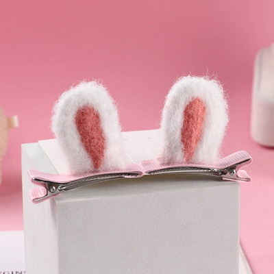 Jaunas plīša kaķu ausis matu sprādzes meitenes jaukas matu sprādzes matu aksesuāri sievietēm, saldas skapītes bērniem modes rotājumi dāvana