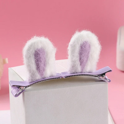 Jaunas plīša kaķu ausis matu sprādzes meitenes jaukas matu sprādzes matu aksesuāri sievietēm, saldas skapītes bērniem modes rotājumi dāvana