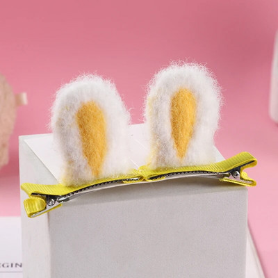 Jaunas plīša kaķu ausis matu sprādzes meitenes jaukas matu sprādzes matu aksesuāri sievietēm, saldas skapītes bērniem modes rotājumi dāvana
