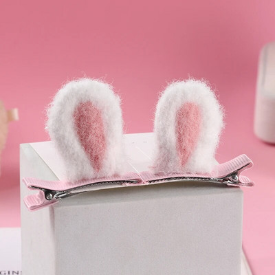 Jaunas plīša kaķu ausis matu sprādzes meitenes jaukas matu sprādzes matu aksesuāri sievietēm, saldas skapītes bērniem modes rotājumi dāvana