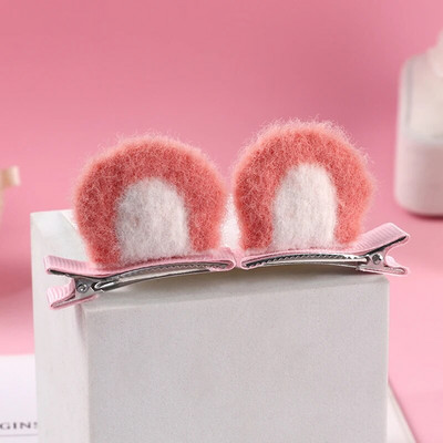 Jaunas plīša kaķu ausis matu sprādzes meitenes jaukas matu sprādzes matu aksesuāri sievietēm, saldas skapītes bērniem modes rotājumi dāvana