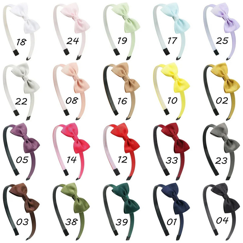 1 dalių peteliškės galvos juostelė mergaitėms, apvyniojanti galvą Grosgrain juostele, plaukų juosta Plaukų aksesuarai mokyklinukams vaikų palinkėjimai ir vakarėlis