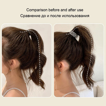 2022 New Pearl Rhinestone Hair Claws Girl High Ponytail Clip Fixed Hairpin Claw Claw Clip Advanced Sense Αξεσουάρ μαλλιών Αξεσουάρ κεφαλής
