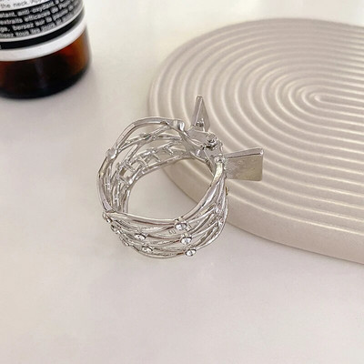 2022. gada jauns Pērļu Rhinestone Hair Claws Meitenes ar augstu zirgaste klips Fiksēta matadata Claw Clip Advanced Sense Matu aksesuāri Galvassegas