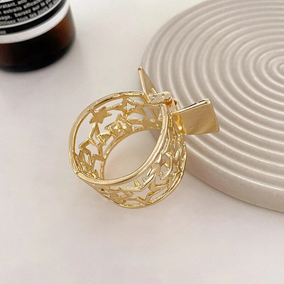 2022. gada jauns Pērļu Rhinestone Hair Claws Meitenes ar augstu zirgaste klips Fiksēta matadata Claw Clip Advanced Sense Matu aksesuāri Galvassegas