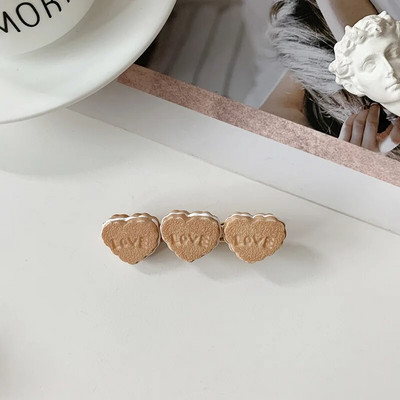 Сладки момичета щипка за коса Фиби за коса Аксесоари за коса с форма на бисквитка Детски фиби за коса анимационни ленти за коса Фиби за глава