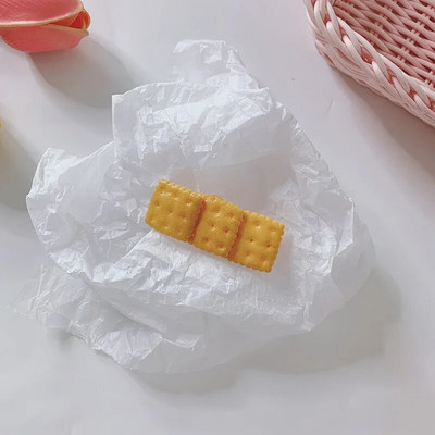 Сладки момичета щипка за коса Фиби за коса Аксесоари за коса с форма на бисквитка Детски фиби за коса анимационни ленти за коса Фиби за глава