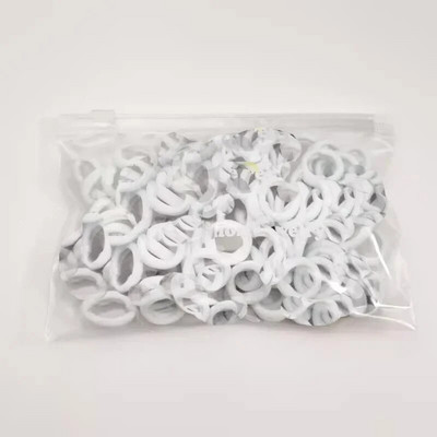 100/200/300 gab korejiešu INS stila krāsainas neilona elastīgās matu lentes zirgaste, turēt matu kaklasaites gumijas lentes Scrunchie matu aksesuāri