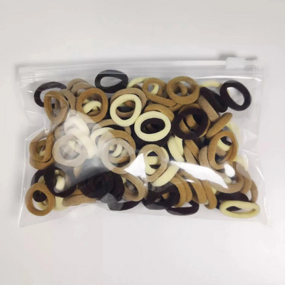 100/200/300 gab korejiešu INS stila krāsainas neilona elastīgās matu lentes zirgaste, turēt matu kaklasaites gumijas lentes Scrunchie matu aksesuāri