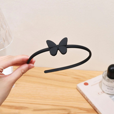 Jauna vienkārša, saldu tauriņu ziedu galvas saite bērniem Bērnu meiteņu galvas saite Rotaslietas aksesuāri Galvassegas