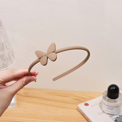 Jauna vienkārša, saldu tauriņu ziedu galvas saite bērniem Bērnu meiteņu galvas saite Rotaslietas aksesuāri Galvassegas