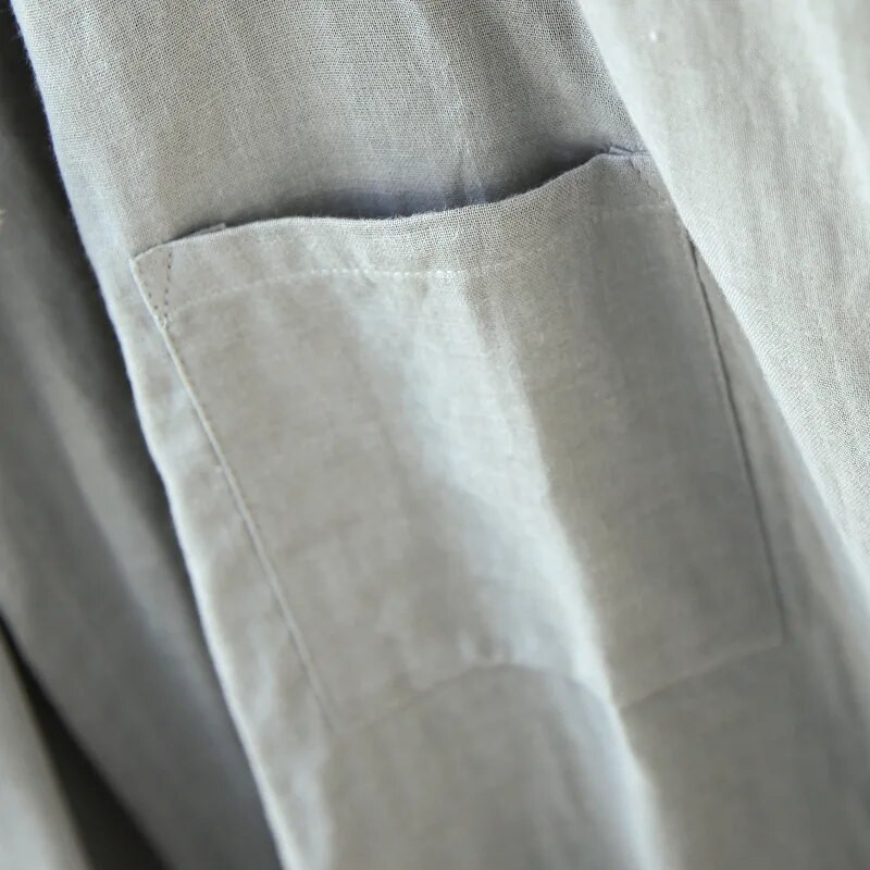 Jaapani kimono öösärk meeste kerge ja hingav suvine kevad sügisene meeste pikk kimono öösärk avar rüü meestele ML XL