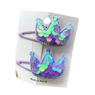 2GAB Princese Sequin Zivs svari Tauriņš Jauki Meiteņu Matadatas Bērnu Galvassegas Matu sprādzes Matu Spraudes Barrettes Matu Aksesuāri