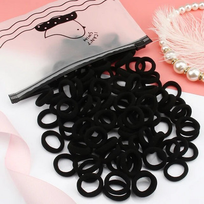 50/100 tk/komplekt Tüdrukute elastsed juuksepaelad Värvilised nailonist väikesed kummipaelad Laste hobusesabahoidja Juukselipsud Lastele Juuste aksessuaarid