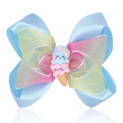 Sweet Mermaid Bows Matu sprādzes meitenēm Mirdzoši Bowknot Matu sprādzes Roku darbs Boutique Barrettes Galvassegas Matu Aksesuāri