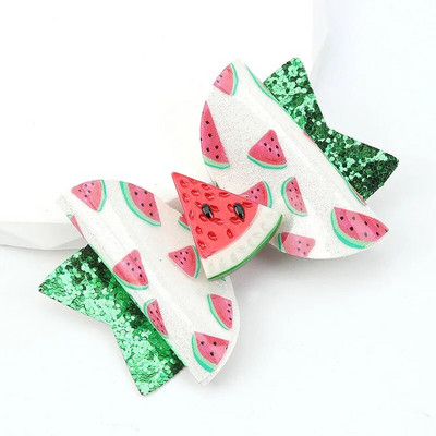 Sweet Mermaid Bows Matu sprādzes meitenēm Mirdzoši Bowknot Matu sprādzes Roku darbs Boutique Barrettes Galvassegas Matu Aksesuāri