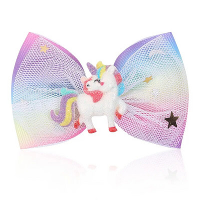 Sweet Mermaid Bows Matu sprādzes meitenēm Mirdzoši Bowknot Matu sprādzes Roku darbs Boutique Barrettes Galvassegas Matu Aksesuāri