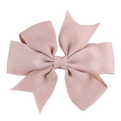 8x8cm 1PC Agrafe fundite cu panglică din grosgrain de culoare uni Agrafe de păr pentru fete Papioni de păr Boutique Agrafe de păr Accesorii de păr pentru copii