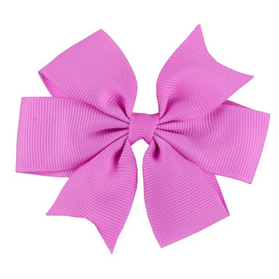 8x8cm 1PC Agrafe fundite cu panglică din grosgrain de culoare uni Agrafe de păr pentru fete Papioni de păr Boutique Agrafe de păr Accesorii de păr pentru copii