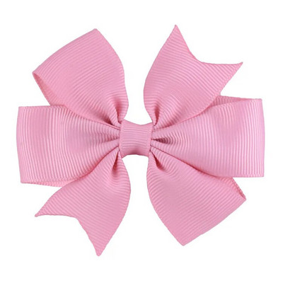 8x8cm 1PC Agrafe fundite cu panglică din grosgrain de culoare uni Agrafe de păr pentru fete Papioni de păr Boutique Agrafe de păr Accesorii de păr pentru copii