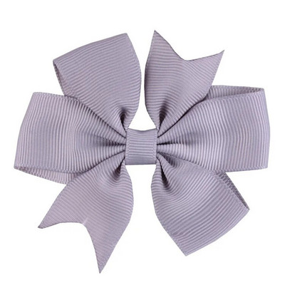 8x8cm 1PC Agrafe fundite cu panglică din grosgrain de culoare uni Agrafe de păr pentru fete Papioni de păr Boutique Agrafe de păr Accesorii de păr pentru copii