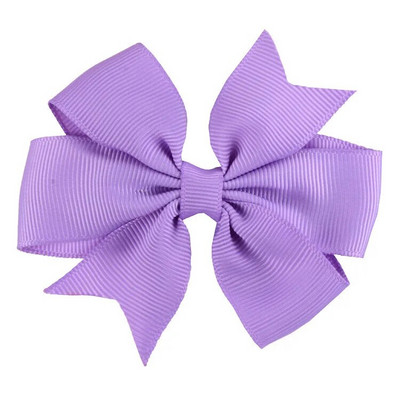 8x8cm 1PC Agrafe fundite cu panglică din grosgrain de culoare uni Agrafe de păr pentru fete Papioni de păr Boutique Agrafe de păr Accesorii de păr pentru copii