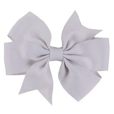 8x8cm 1PC Agrafe fundite cu panglică din grosgrain de culoare uni Agrafe de păr pentru fete Papioni de păr Boutique Agrafe de păr Accesorii de păr pentru copii